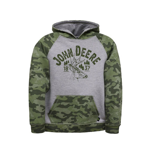 John deere camo hoodie best sale