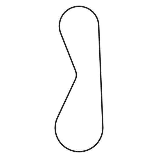 V-Belt, Vbelt Hk 4520 E.L. Std Cap - H161648,  image number 0