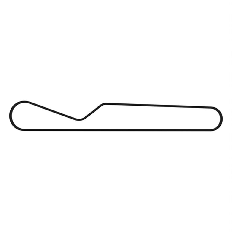 HB Section Powertrain Drive V-Belt, Effective Length 2468.0 mm (97.2") - M151276, 