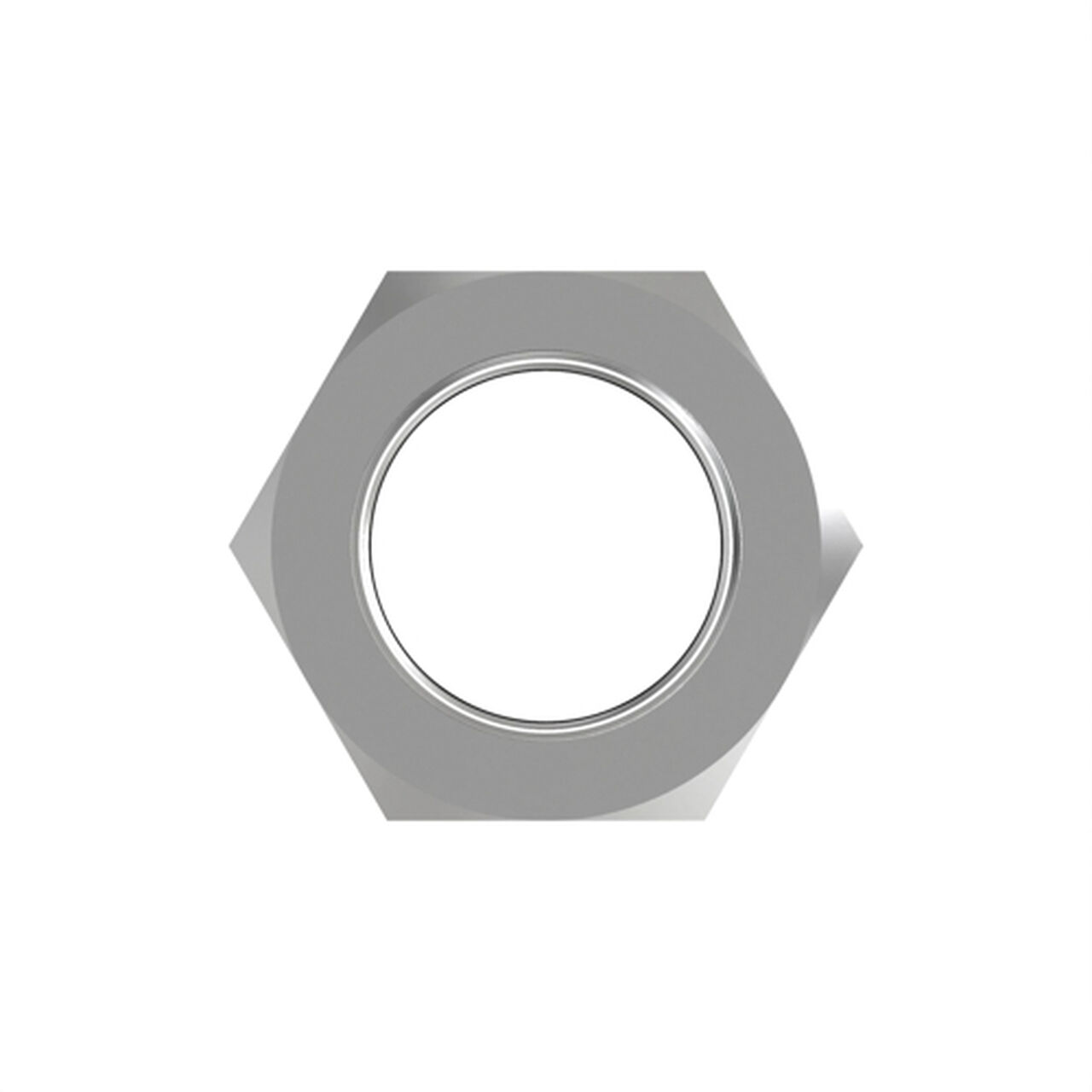 Hex Jam Nut 3/8in - 14H774,  image number 3
