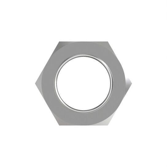 Hex Jam Nut 3/8in - 14H774,  image number 3