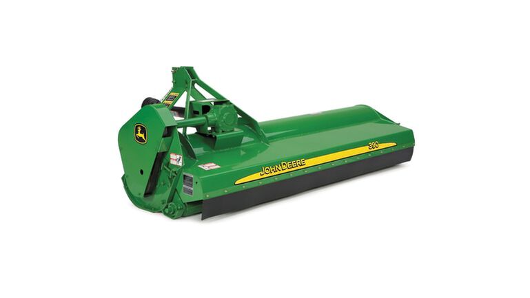 390 Offset Flail Mower, 
