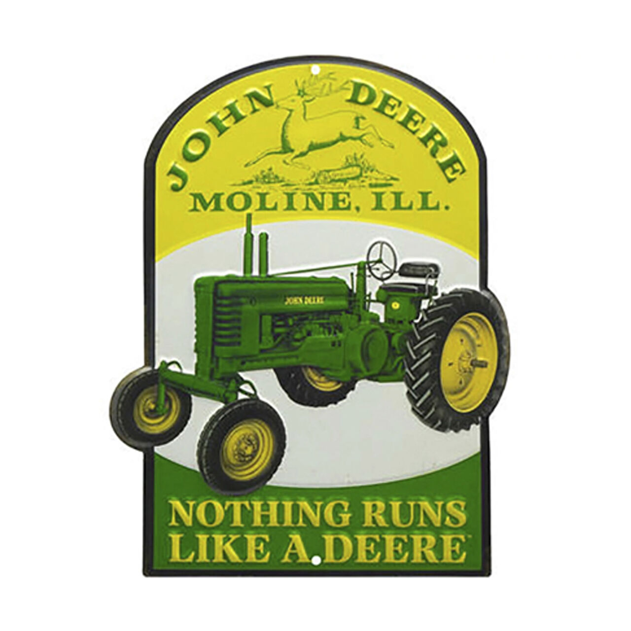 Nothing Runs Like A Deere Tin Sign - LP67208,  image number 0