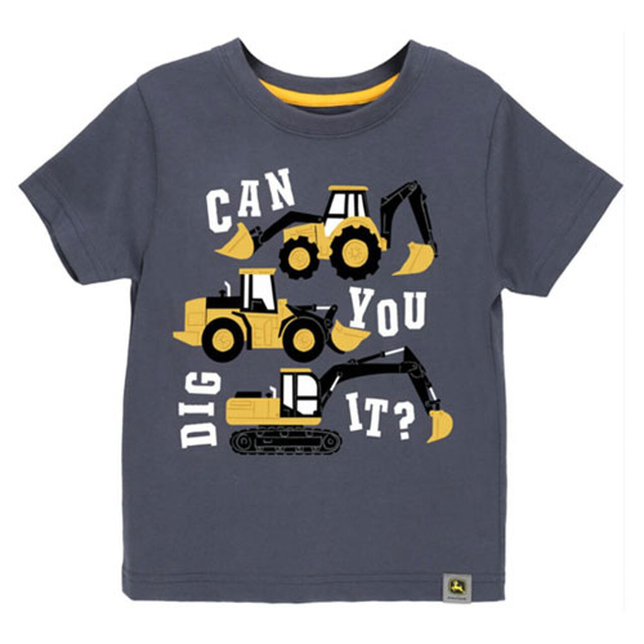 Gray Can You Dig It? T-Shirt Sz 2T- LP794802,  image number 0