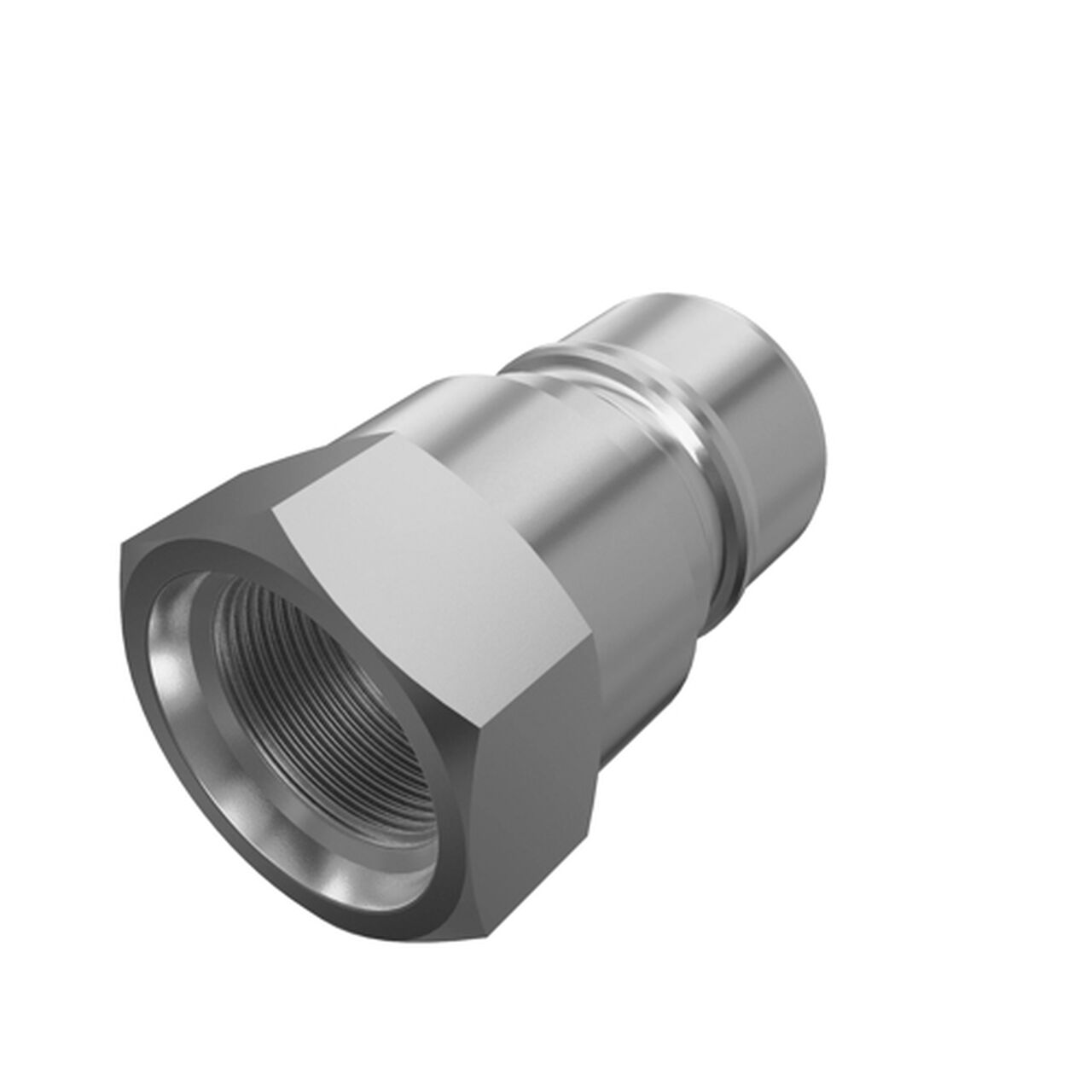 Hydraulic Quick Coupler Socket - RE207298,  image number 1