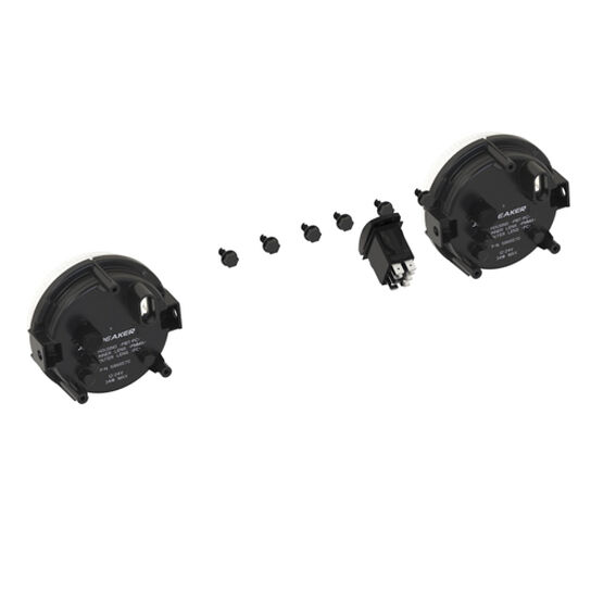 Dual Beam LED Headlights Kit, 34 Watts - BM26589,  image number 2
