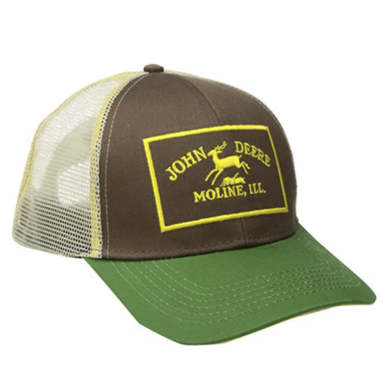 Brown and White Vintage Logo Hat - LP67040, 