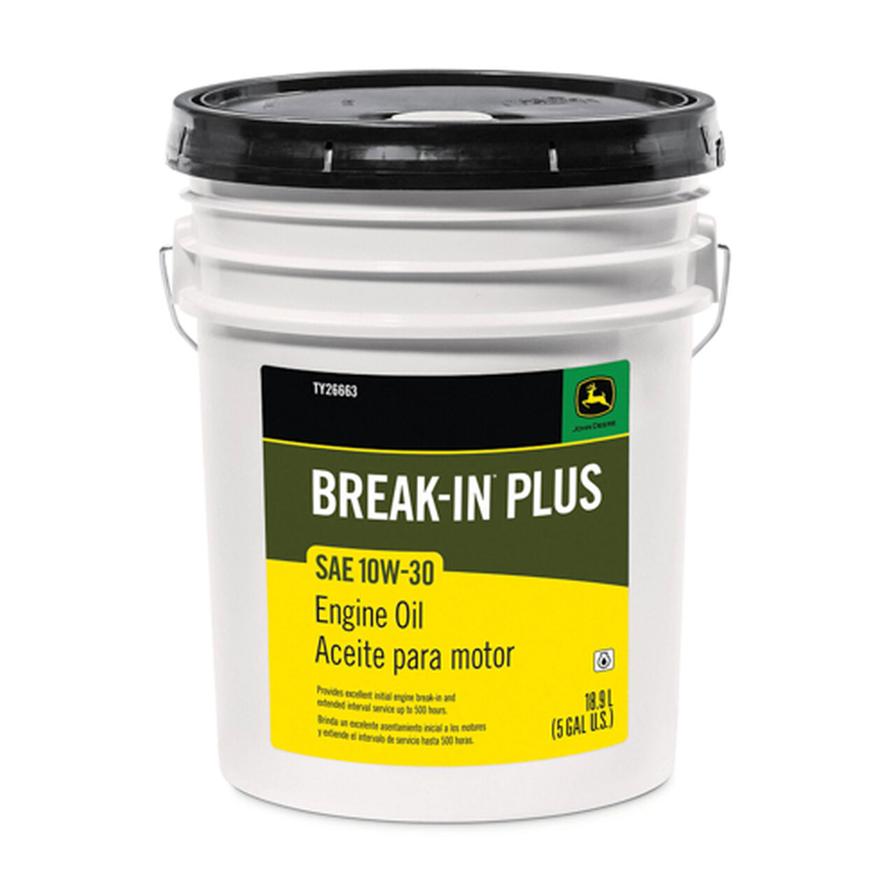 Engine Oil, Break-In Plus, SAE 10W-30, 18.9 Liter (5 Gallon) - TY26663,  image number 0