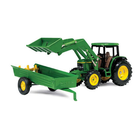 1:32 Scale M6 6210 Tractor/Loader/Spreader - TBE15488,  image number 1