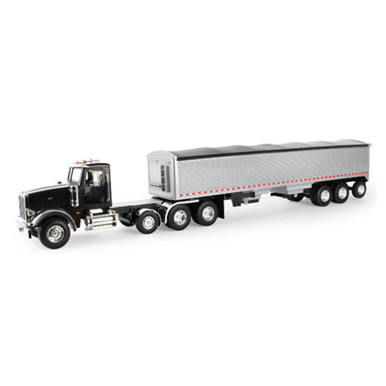 1:16 Scale Peterbilt Semi with Grain Trailer - LP81111, 