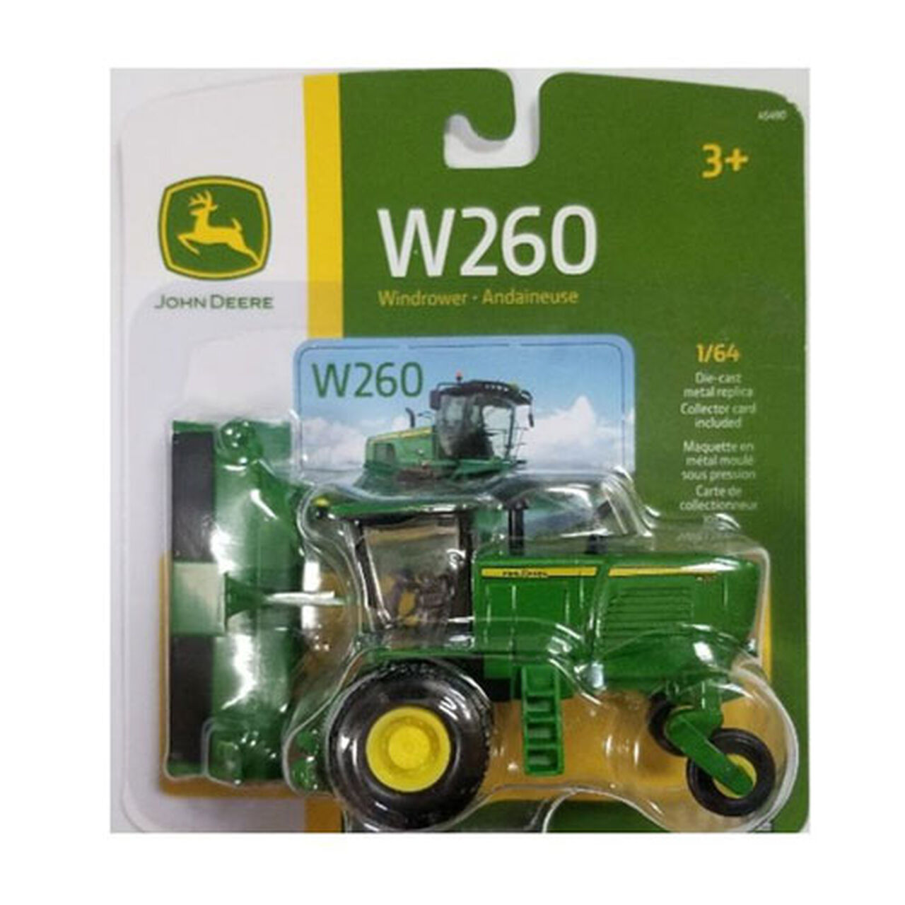 1:64 Scale W260 Windrower with 500R Head - LP53306,  image number 1