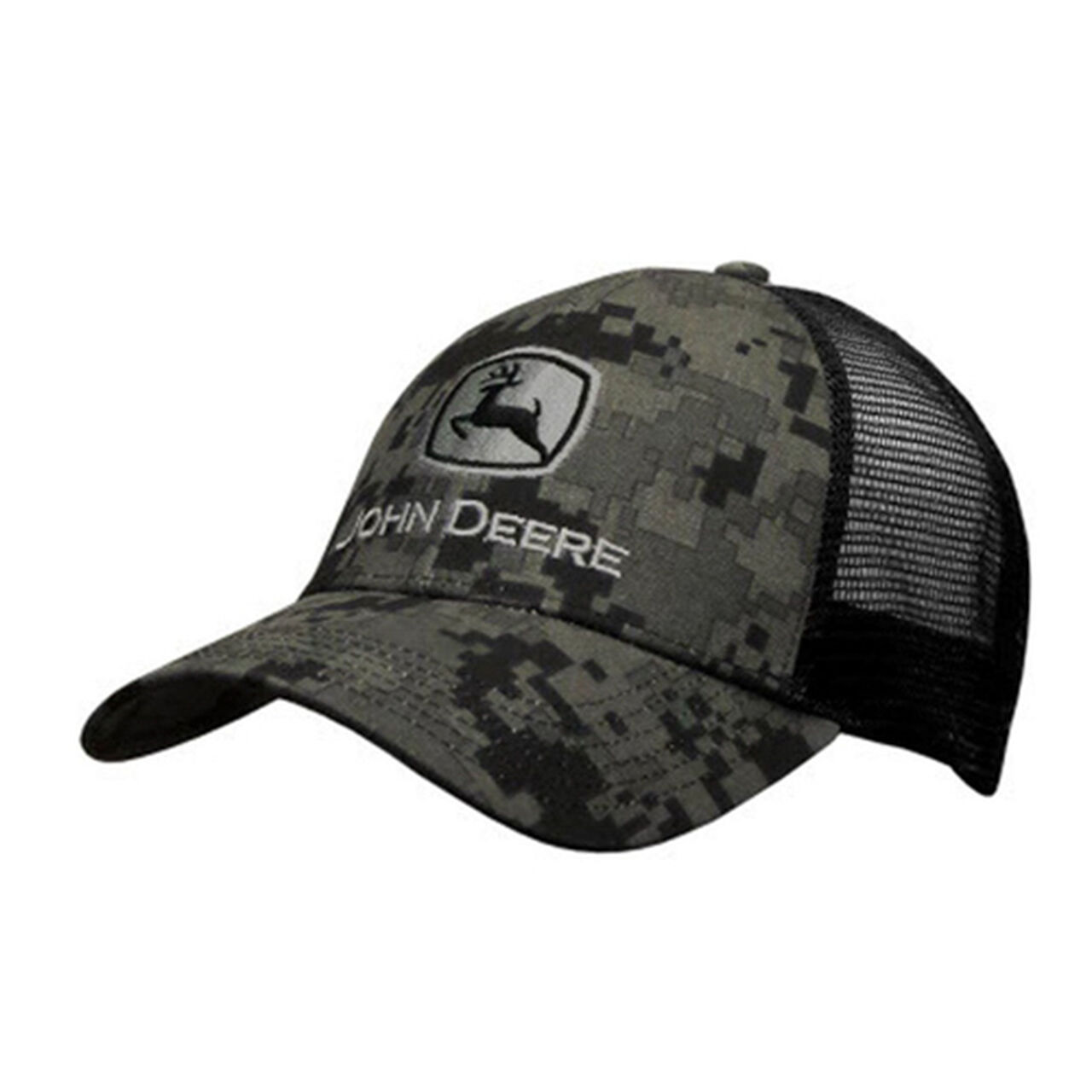 Gray Digital Camo Black Mesh Hat - LP67041,  image number 0