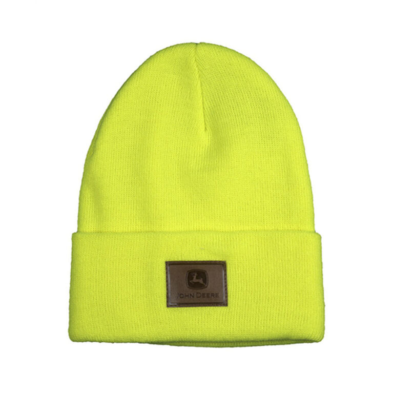 High-Vis Yellow Knit Beanie Stocking Cap - LP69520, 