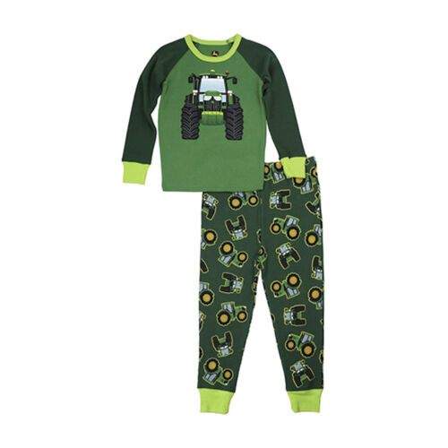 John Deere Green Tractor Pajamas Sz 5 LP746645 LP746645 AKRS