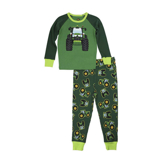 Green Tractor Pajamas Sz LP746647