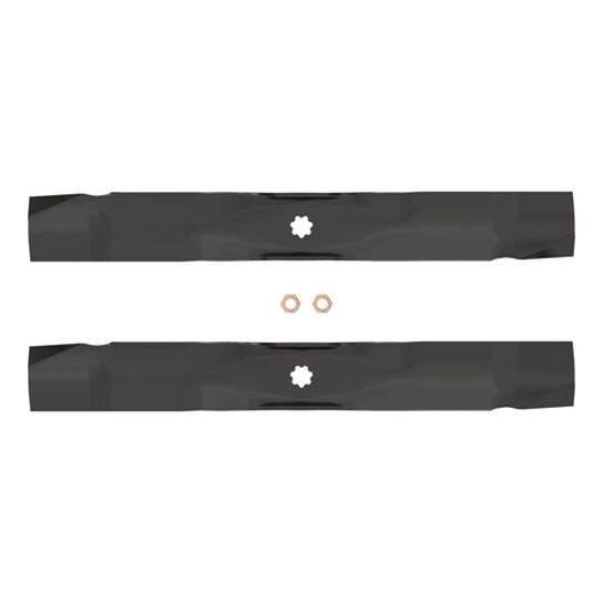 High Lift Mower Blade Kit 38in Deck - AM141041,  image number 2