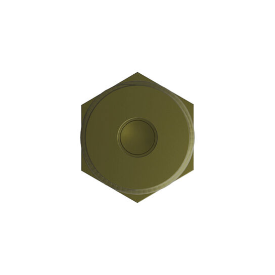 Straight Lubrication Fitting - JD7844,  image number 4