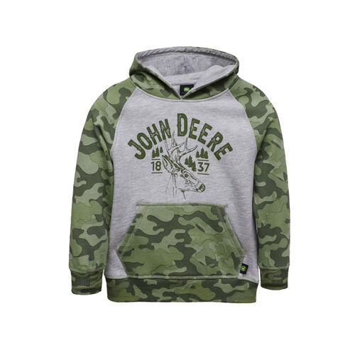 John deere camo hoodie top