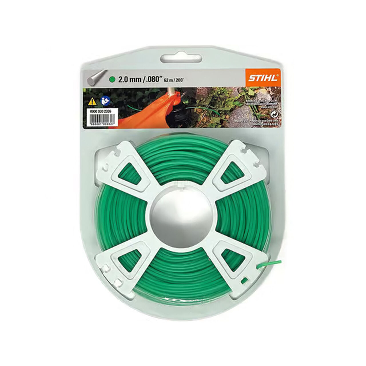 Residential Grade .080 in D x 200 ft L Trimmer Line - 0000 930 2336,  image number 0