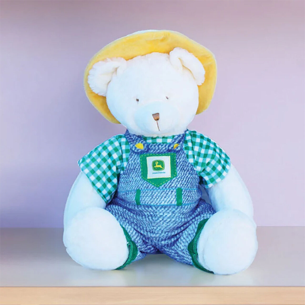 Plush Farmer Teddy Bear - LP87815,  image number 0