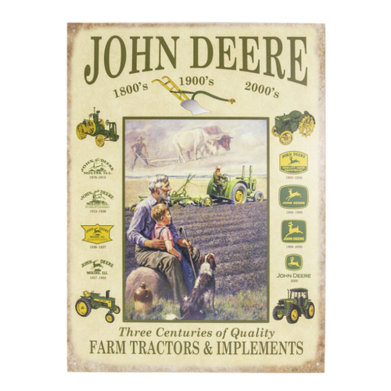 "Past and Present" Tin Sign - LP75075, 