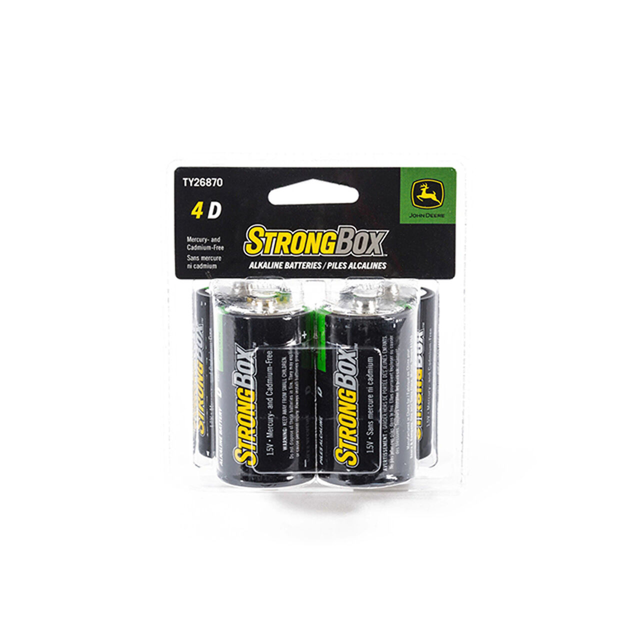 4-D StrongBox Alkaline Batteries - TY26870,  image number 0