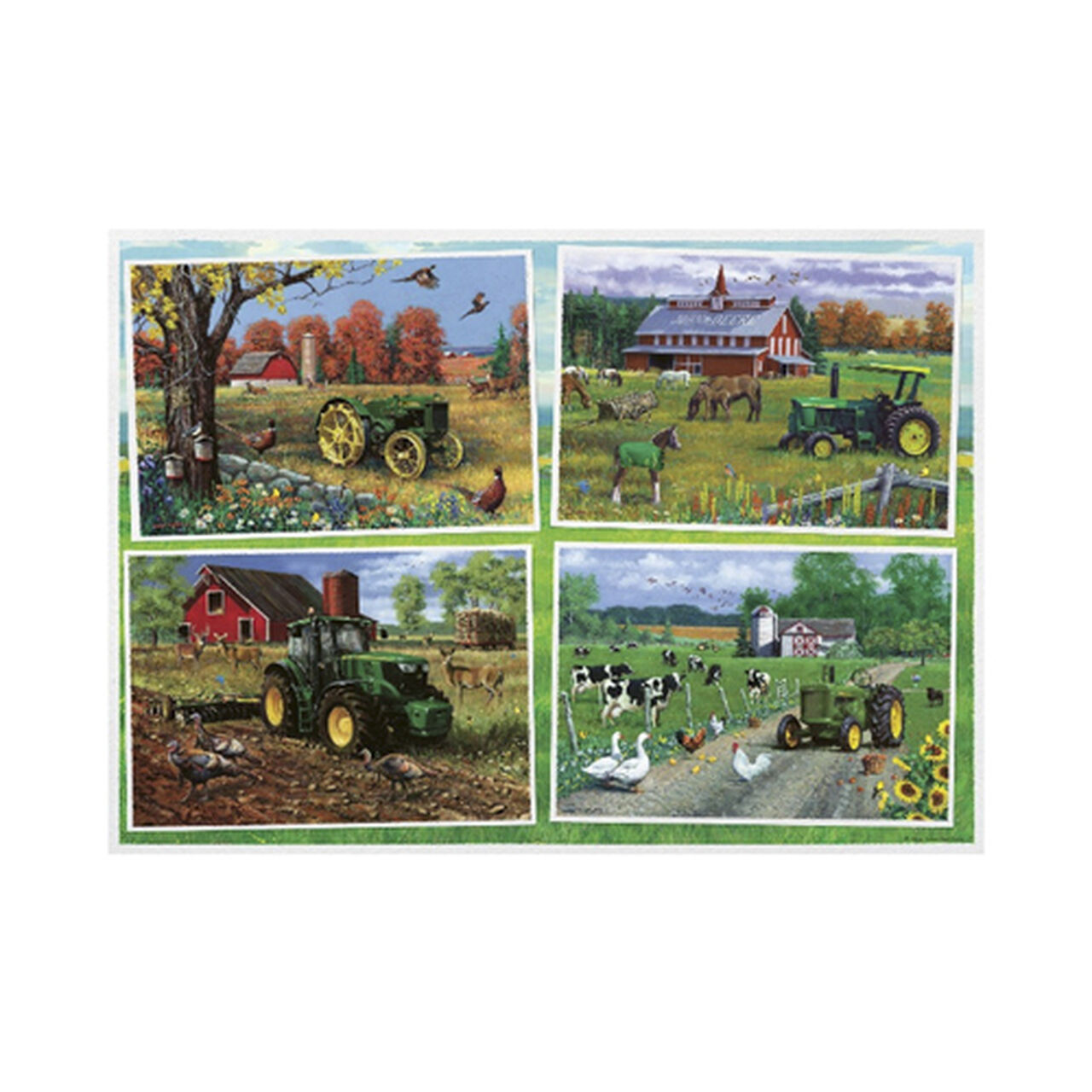 500 Pieces Classic 4 Picture Image Puzzle - LP80750,  image number 0