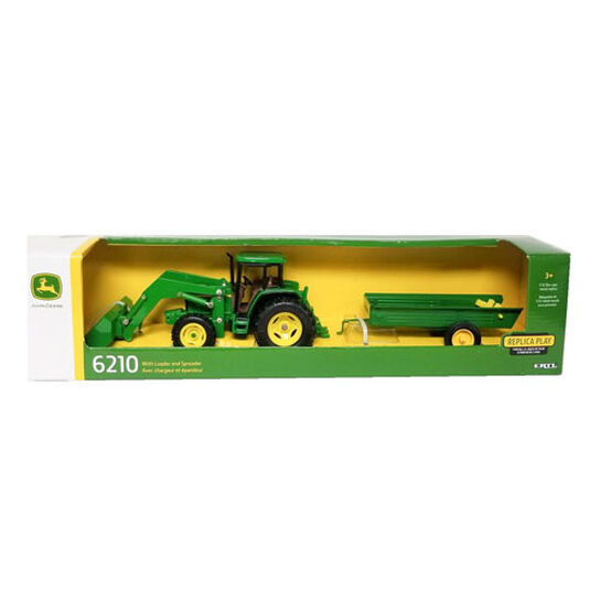 1:32 Scale M6 6210 Tractor/Loader/Spreader - TBE15488,  image number 2