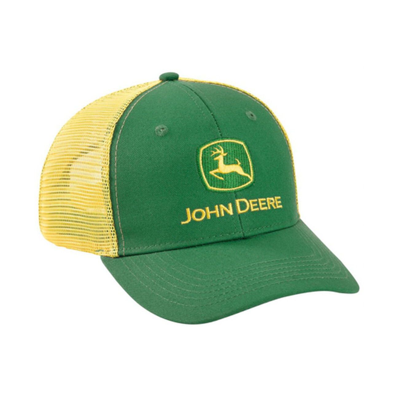 Green Twill Yellow Mesh Hat - LP69229,  image number 0