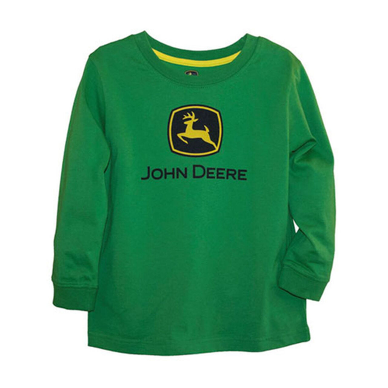 Green Long Sleeve Logo T-Shirt  Sz 4 - LP75762,  image number 0