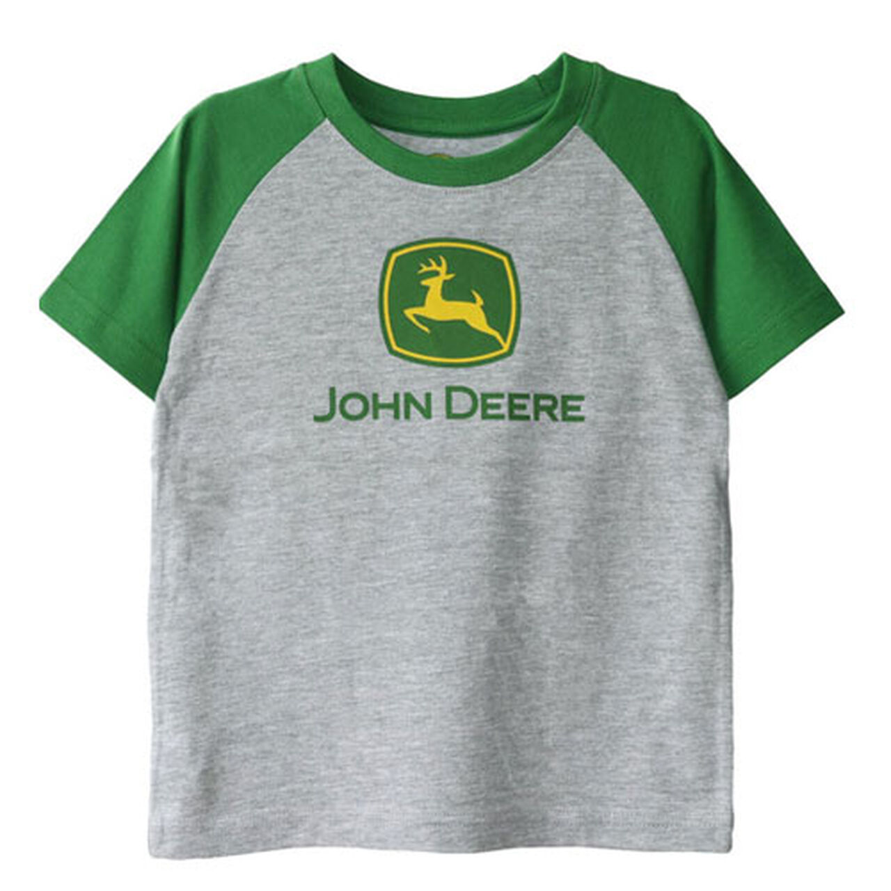 Gray Green Raglan Sleeve Toddler T-Shirt Sz 3T - LP760053,  image number 0