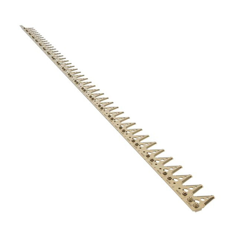 Knife Double Overlap Over Serrated Cutterbar, 4.3 m, Left Side  - AE57037, 