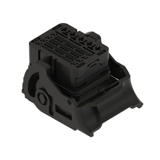 Black Electrical Connector - 57M10401,  image number 1