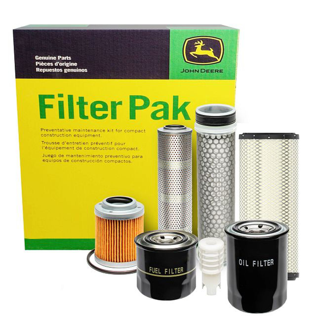 1000 Hour Filter Pak for Compact Construction - AT534507,  image number 0