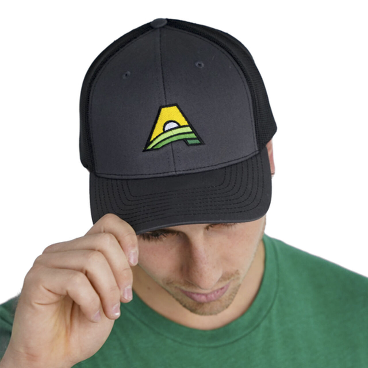 Black/Charcoal Hat - AKRSHatBC,  image number 0