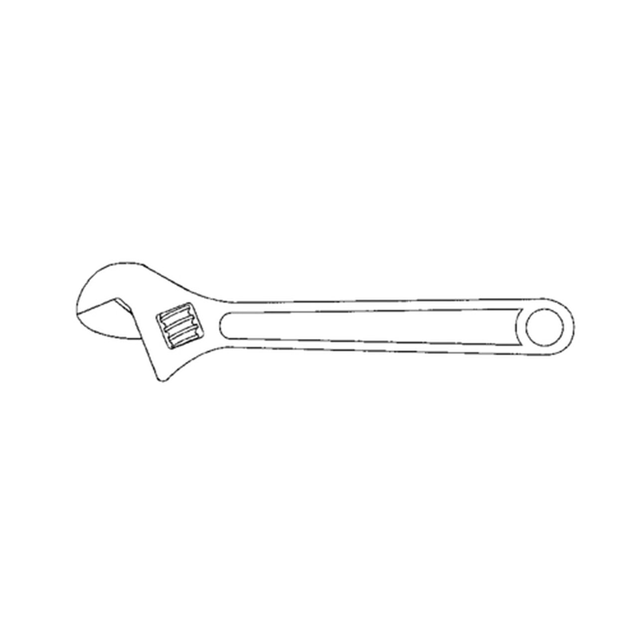 18" Adjustable Wrench - TY19982,  image number 0