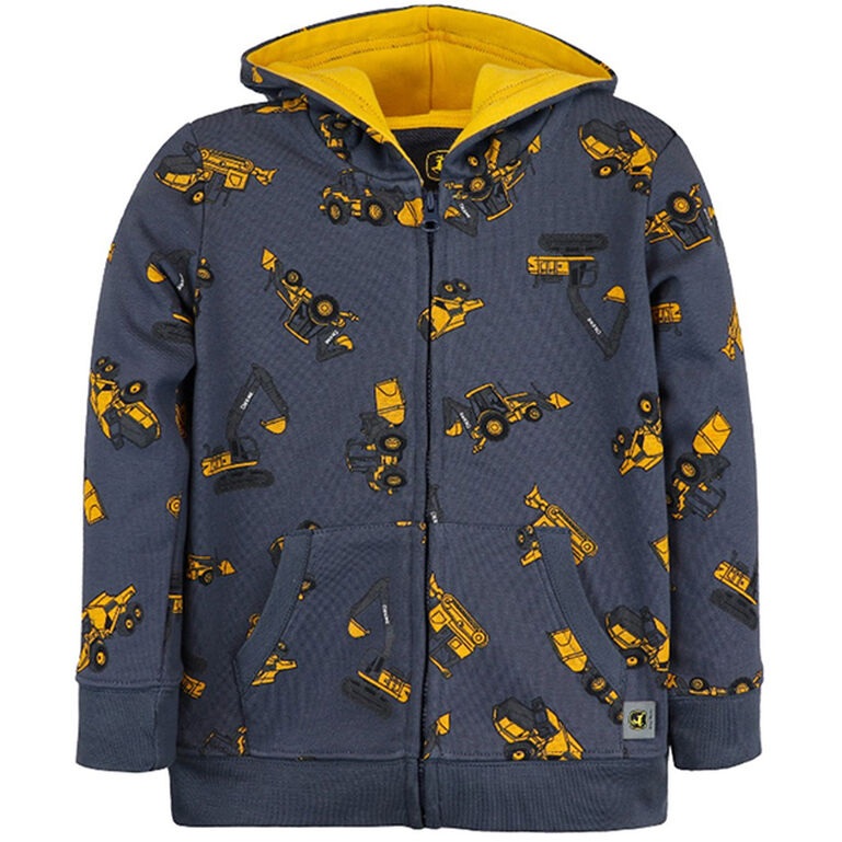 Ombre Blue Construction Hoodie Sz 2T - LP836432, 