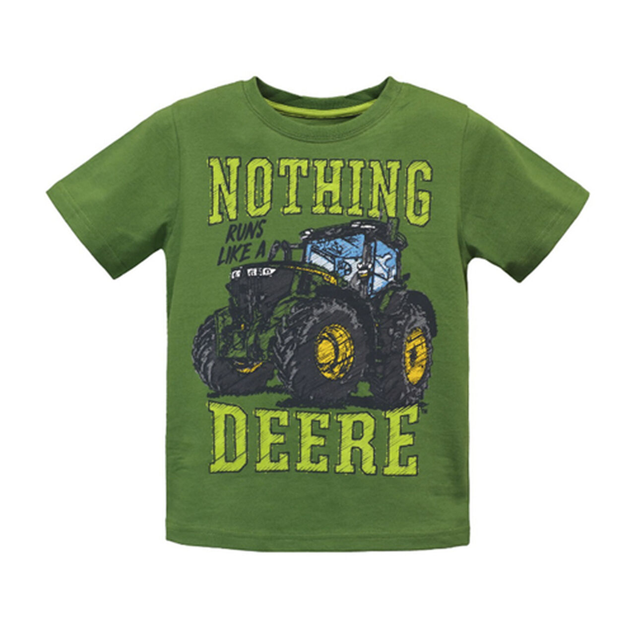 Green Nothing Runs Like A Deere T-Shirt Sz 5 - LP830335,  image number 0