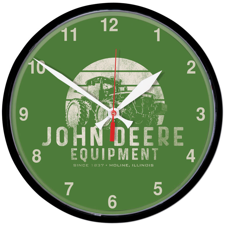 John Deere Equipment Wall Clock - LP87282, 