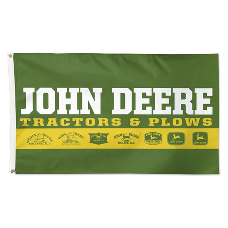 Green Vintage Logo DLX Flag - LP79683, 