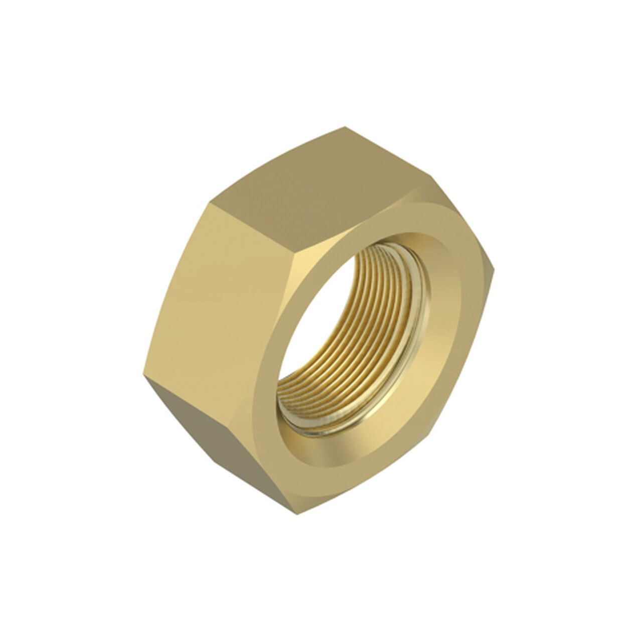 Hex Jam Nut 1/2in - 14H856,  image number 0