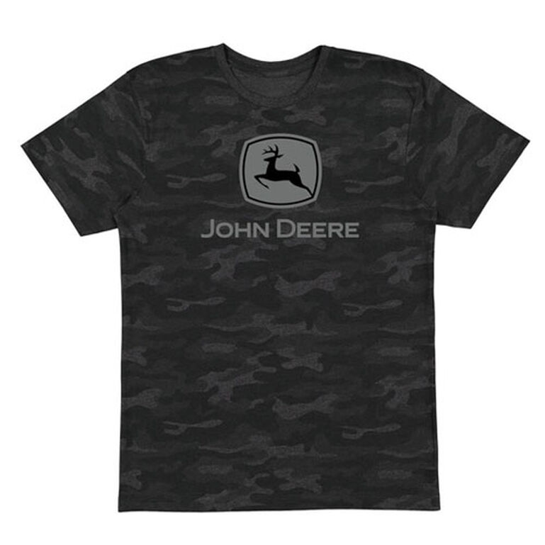 Black Camo Logo T-Shirt, 