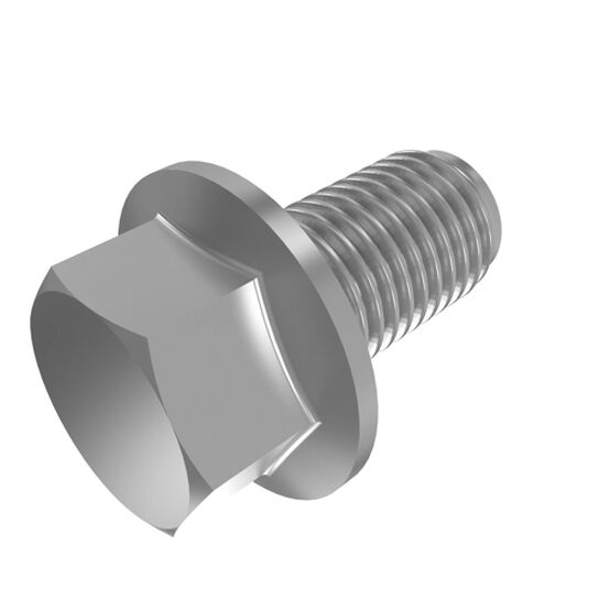 Hex Flange Bolt M10X20 - 19M7784,  image number 2