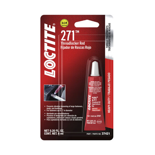 Threadlocker 271 HD Red - PM37421,  image number 1