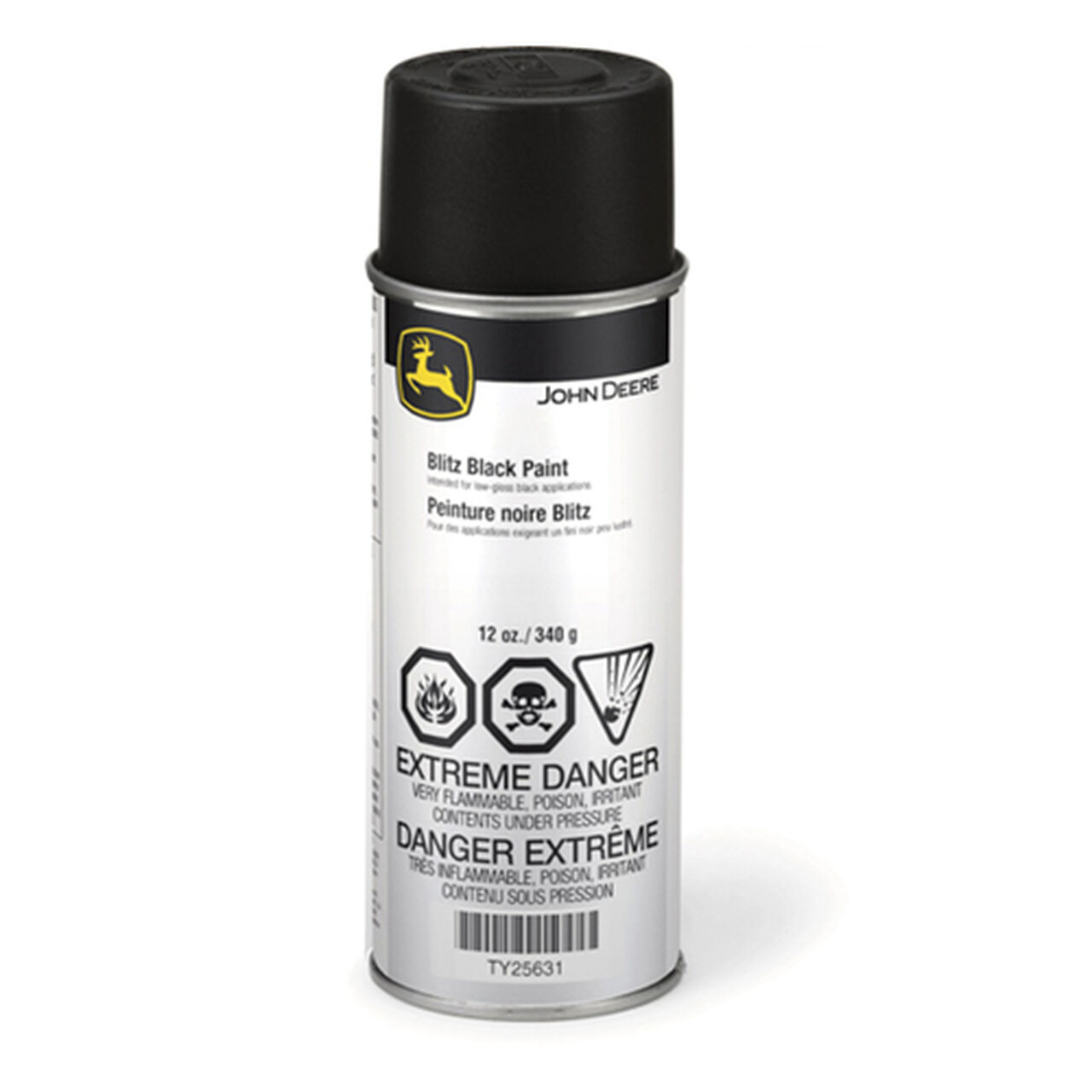 Blitz Black Spray Paint - TY25631,  image number 0