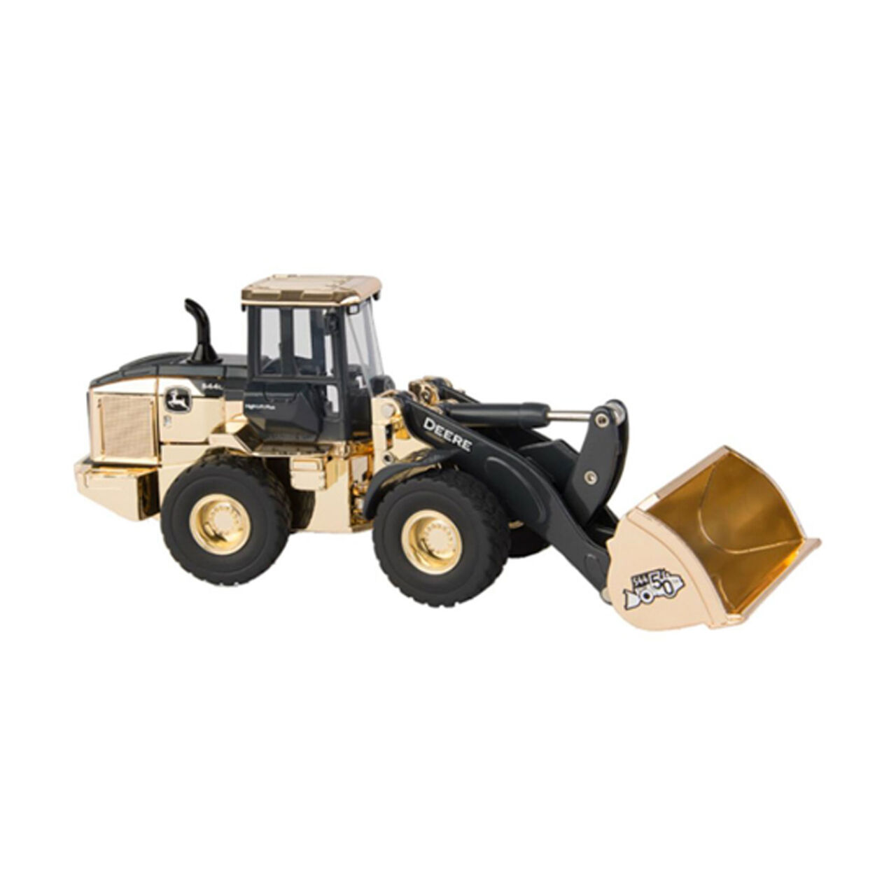 1:50 Scale 544L Wheel Loader Gold Chrome 50th Anniversary - LP70555,  image number 0