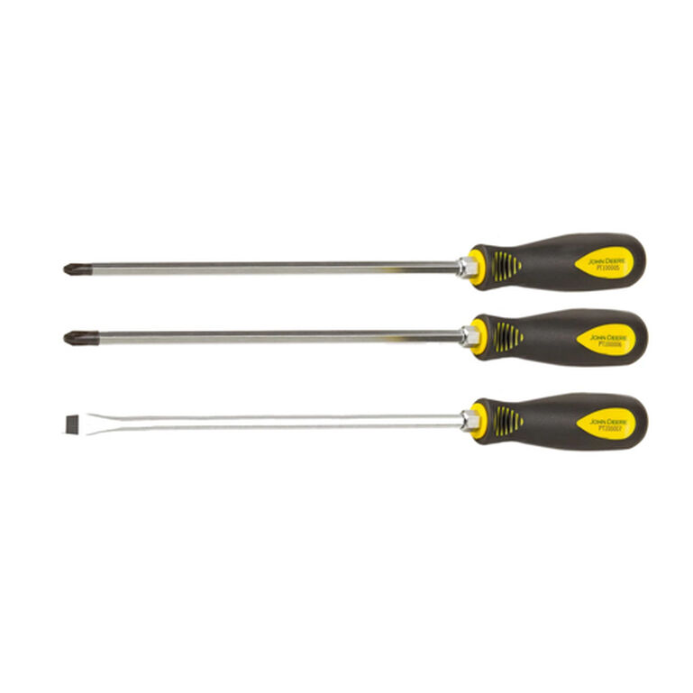 3 Piece Long Screwdriver Hand Tool - TY27811, 