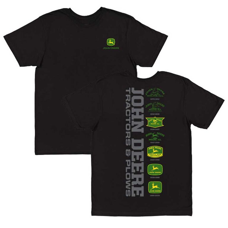Men's Black Logo History Tee, 