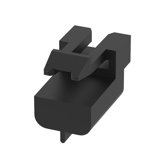 Black External Electrical Connector Housing, 3 Cavities - 57M8270,  image number 1