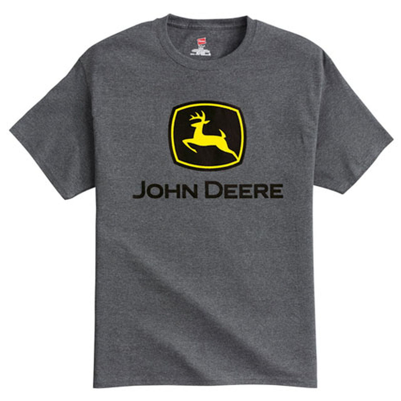Gray Black-Yellow Logo T-Shirt Sz 4X - LP74601,  image number 0
